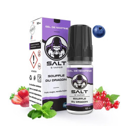 Souffle du Dragon 10ml Salt E-Vapor - Fruits Rouges & Menthe Fraîche |
