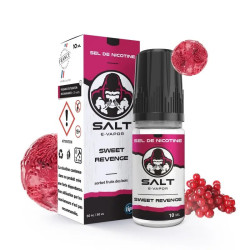 Sweet Revenge Salt E-Vapor 10ml - Sorbet Fruits Rouges | Mystik-Vape