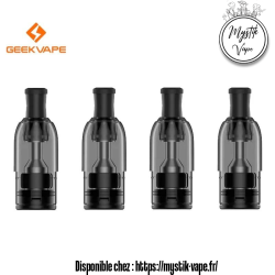 Cartouches Wenax M1 GeekVape - Pack de 4 pour Pods Wenax