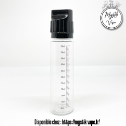 Flacon Gradué 60ml avec Bouchon Trappe | DIY Vape | Mystik Vape