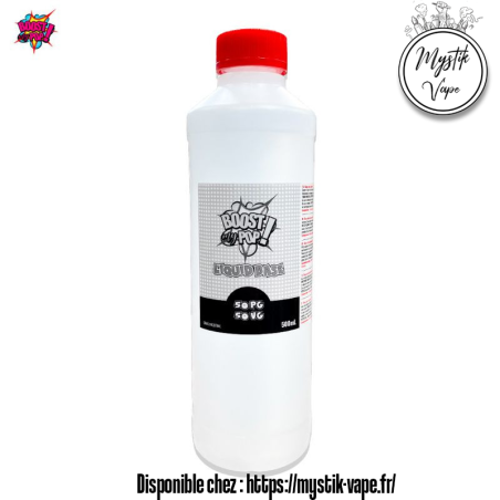 Base Boost My Pop 50PG/50VG | DIY 100% Origine France – Mystik Vape
