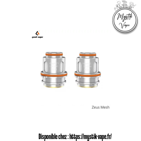 Résistances Zeus Subohm – GeekVape Z Mesh & XM (x5) | Mystik-Vape