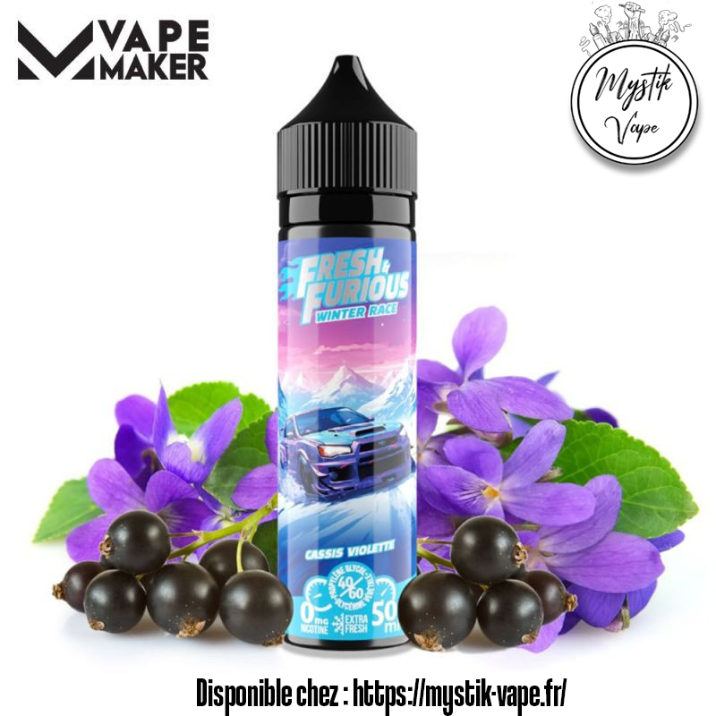Winter Race 50ml Vape Maker – E-liquide Frais et Revigorant
