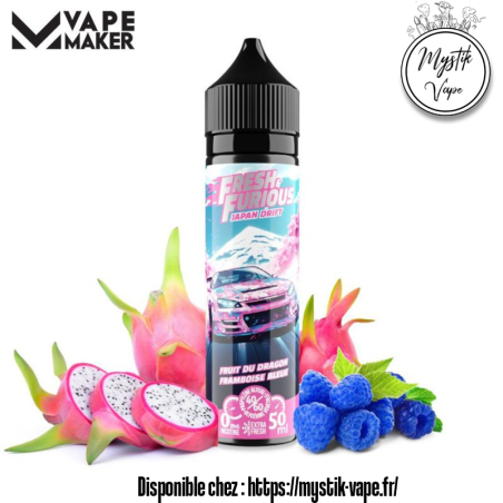 Japan Drift 50ml Vape Maker – E-liquide Fruits Exotiques et Frais