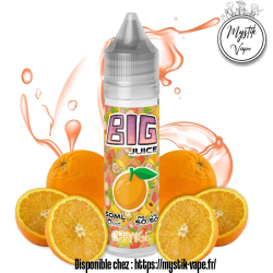 Orange 50ml Big Juice - E-liquide Saveur Orange Douce et Acidulée