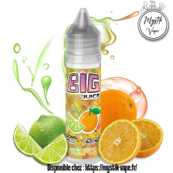 Agrumes 50ml Big Juice - E-liquide Saveur Citron, Orange, Pamplemousse