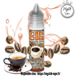 Café 50ml - E-liquide intense de Big Juice