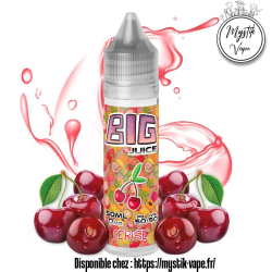 Cerise 50ml Big Juice – E-liquide Saveur Cerise Sucrée et Gourmande