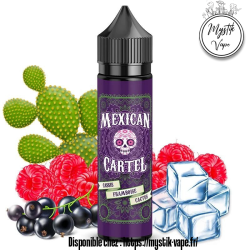 Cassis Framboise Cactus 50ml - E-Liquide Fruité et Rafraîchissant
