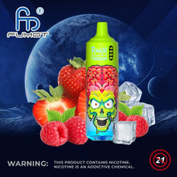 Strawberry Raspberry Ice 9000 Puffs - Vape Fruitée & Longue Durée