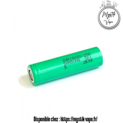 Accu 18650 Samsung 25R 2500mAh | 20A/35A - Mystik Vape