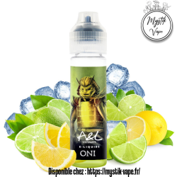 Oni 50ml - Explosion de Fraîcheur Citronnée | Mystik Vape