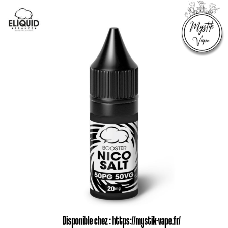 Booster Nico Salt 10ml 50/50 – Sels de nicotine | Mystik Vape