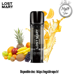 Cartouche Tappo Fruits Tropicaux 2ml | Vape exotique – Mystik-Vape