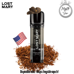 Cartouche Tappo USA Mix 2ml - Tabac Classic | MYSTIK - VAPE