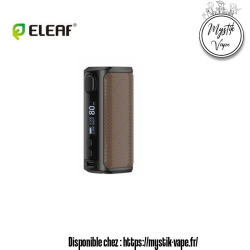 Box iStick i80 Eleaf – 80W, batterie 3000 mAh, Smart Mode| Mystik-Vape