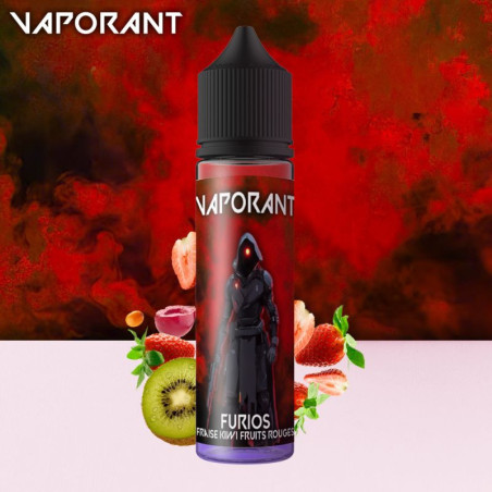 Furios 50ml - Vaporant | Fraise, kiwi & fruits rouges  - Mystik Vape