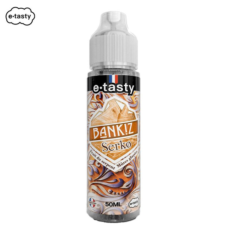 Serko Frais 50ml – Bankiz by E-Tasty | E-liquide fruit givré – Mystik-