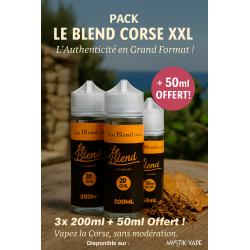 Pack Le Blend Corse XXL | 50ml Offert | mystik-vape