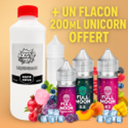 Pack DIY Full Moon Complet | Base 500ml + Concentré | Mystik-Vape