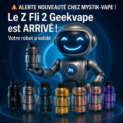 Z Fli 2 Geekvape - Atomiseur Subohm DTL 5.5ml - Mystik-Vape