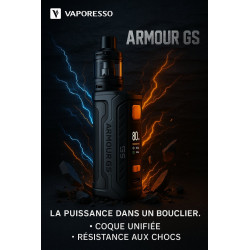 Pod Armour GS DTL Vaporesso - Puissance 80W & Cartouche 5ml