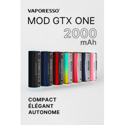 Mod GTX One Vaporesso – Compact, élégant, 40W | Mystik-Vape.fr
