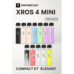 Kit XROS 4 Mini Vaporesso 1000mAh | Mystik-Vape