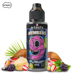 Neuf Numbers 100ml – E.Tasty | E-liquide mûre, bonbon & fruit exotique