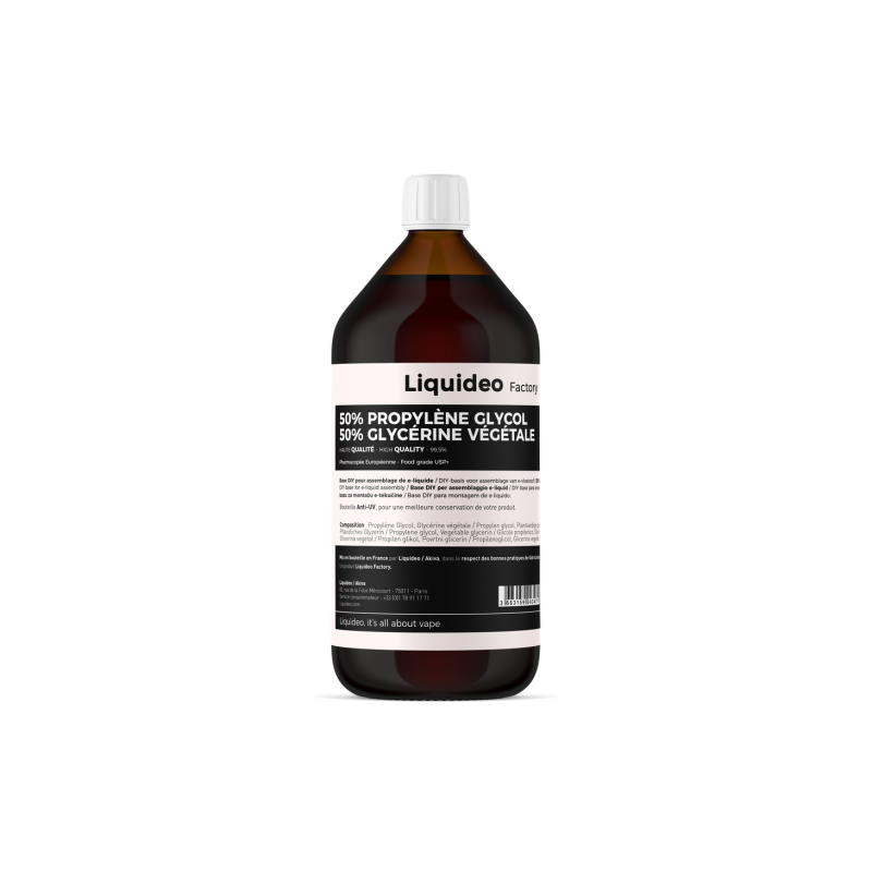 Préparez vos e-liquides DIY en grand format avec la base neutre Liquid