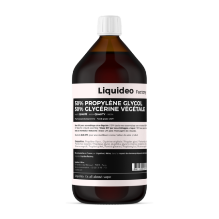 Préparez vos e-liquides DIY en grand format avec la base neutre Liquid