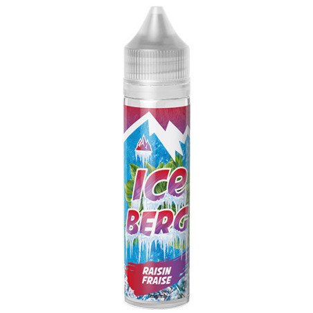 Iceberg Fraise Raisin 50ml – Mystik-Vape