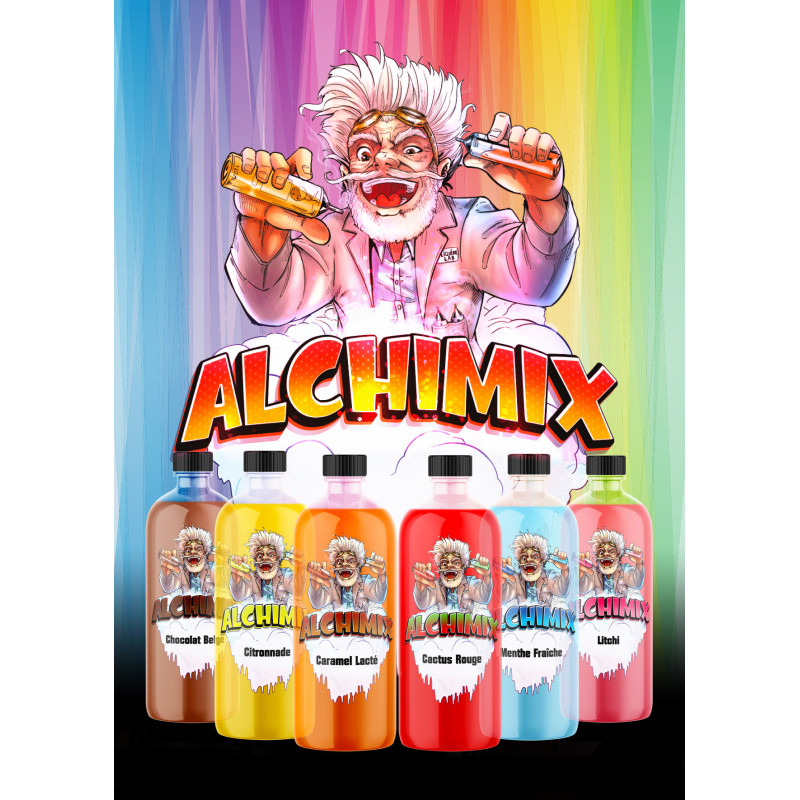 Framboise Alchimix – Monosaveur personnalisable – Mystik-Vape