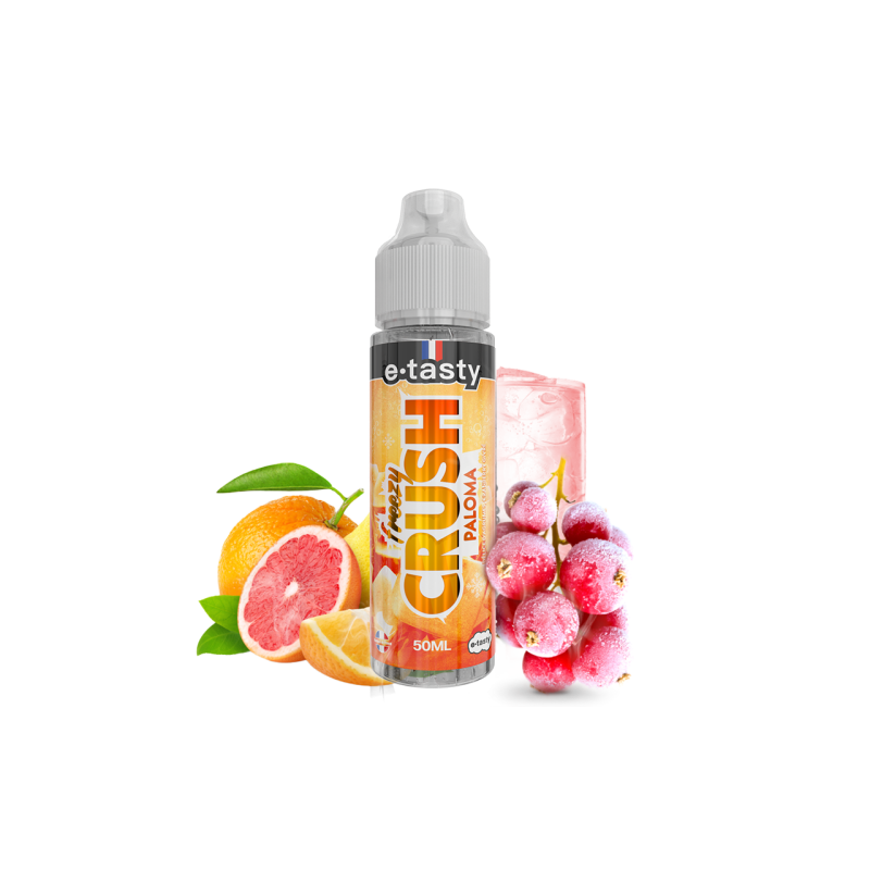 Freezy Crush Paloma 50ml – Agrumes & cranberry givrée | Mystik-Vape