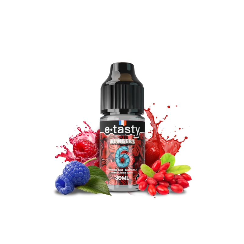 Numbers 06 30ml fruits rouges | Arôme DIY E-Tasty à prix discount