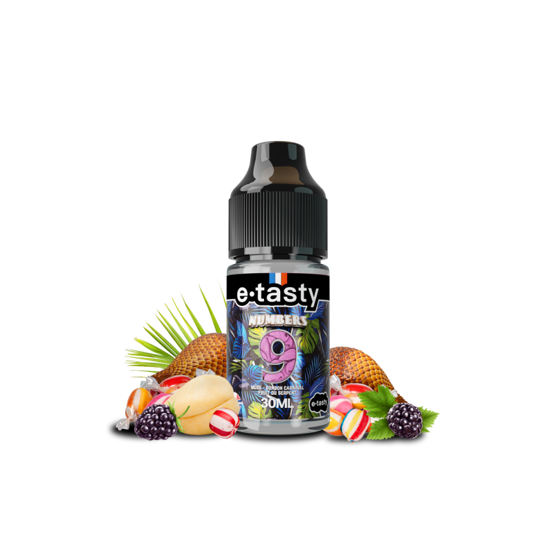 Numbers 09 30ml mûre bonbon | Arôme DIY E-Tasty à prix discount