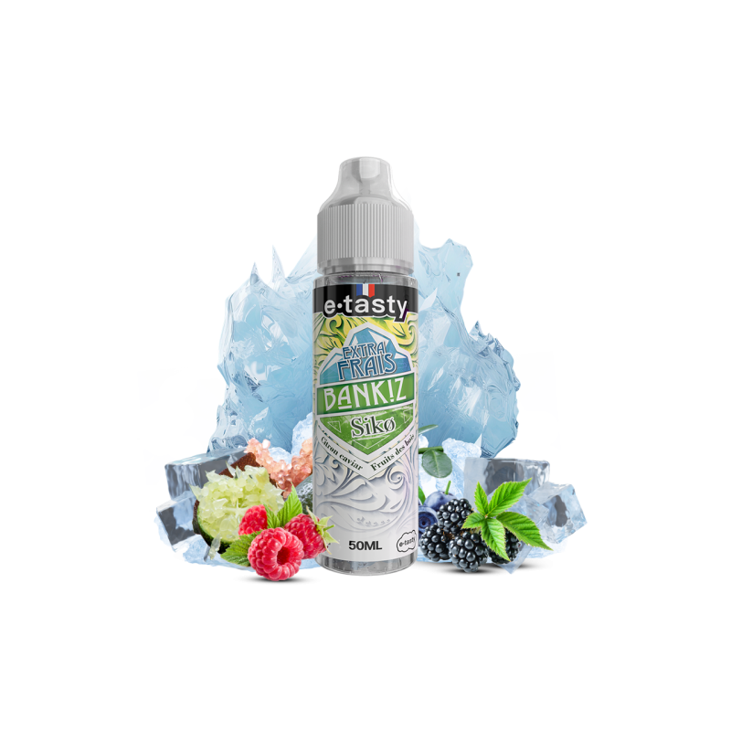 BANKIZ SIKO Extra Frais 50ml citron caviar | E-liquide discount