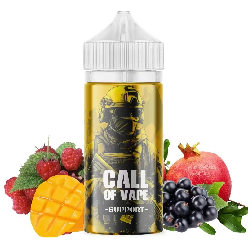 Support 100ml Call Of Vape – E-liquide fruité 30/70 | Mystik-Vape