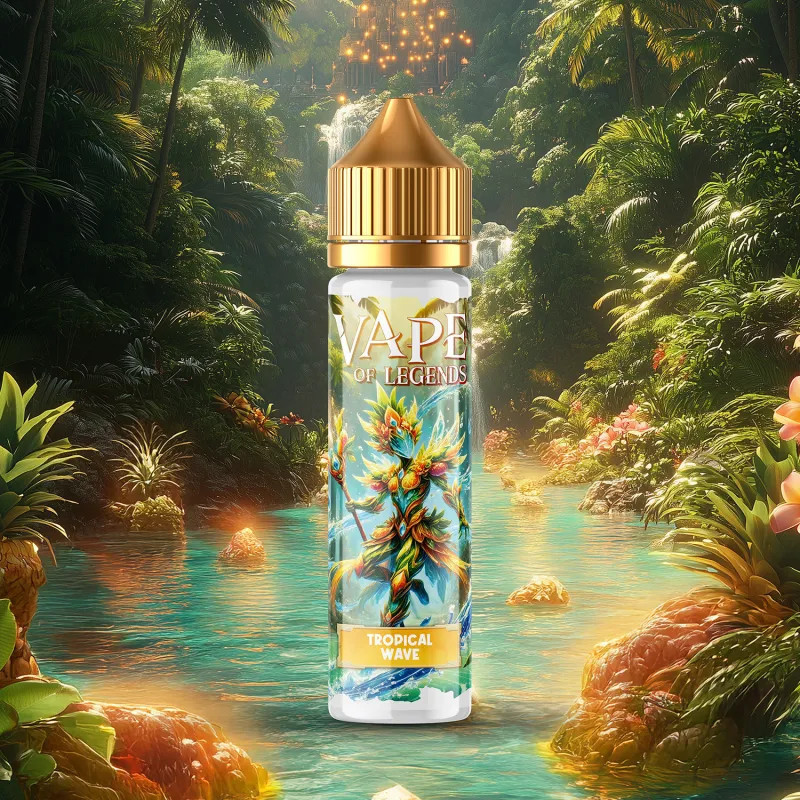Tropical Wave Vape Of Legends – Mangue Ananas Bonbon | Mystik-Vape