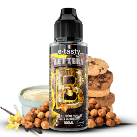 Letters B 100ml Cookie Vanille Noisette|prix discount – Mystik-Vape
