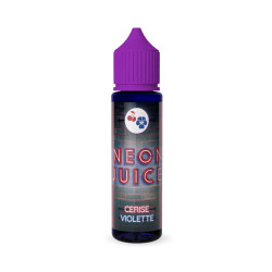 Cerise Violette 50ml Néon Juice |prix discount– Mystik-Vape