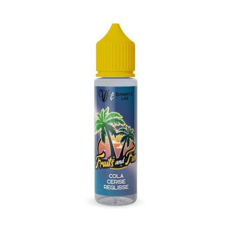 Cola Cerise Réglisse 50ml 0mg – Fruits And Fun |Mystik-Vape