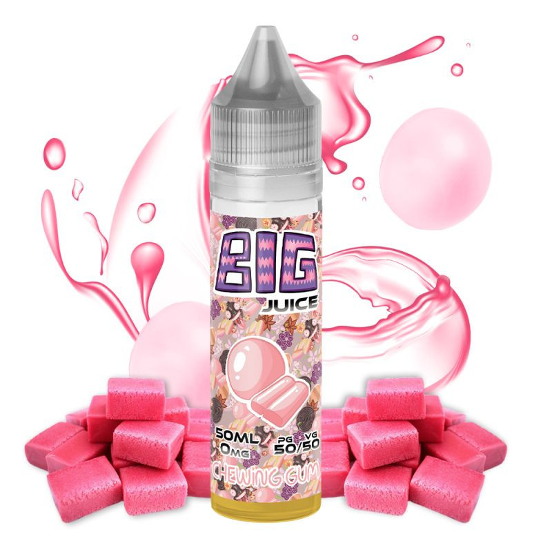 Chewing Gum 50ml - E-liquide saveur fraîche et sucrée