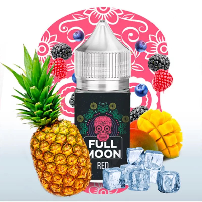 Red Full Moon - Mangue, ananas et fruit rouge acidulé.