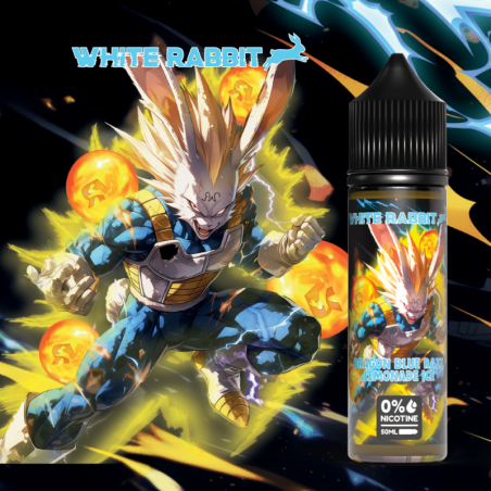 White Rabbit - E-liquide Dragon Blue Razz Lemonade Ice - Saveur fruité