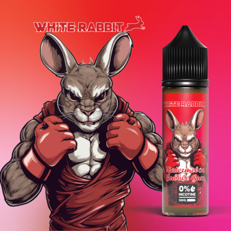 White Rabbit - Watermelon Bubble Gum - E-liquide 50ml